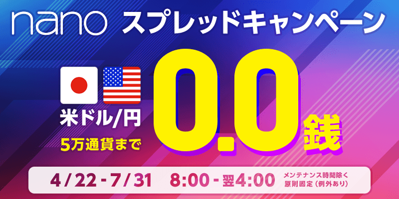 パートナーズFXnano「米ドル/円」第1バンドにおいて1回あたりの最大取引数量を5万通貨へ大幅拡大!